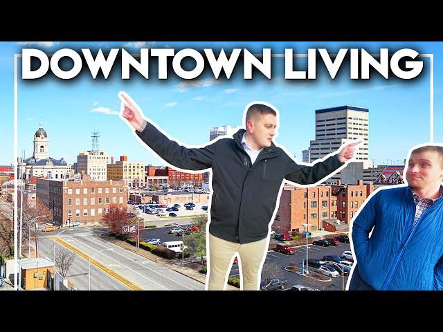 Living in Downtown Evansville in Southern Indiana