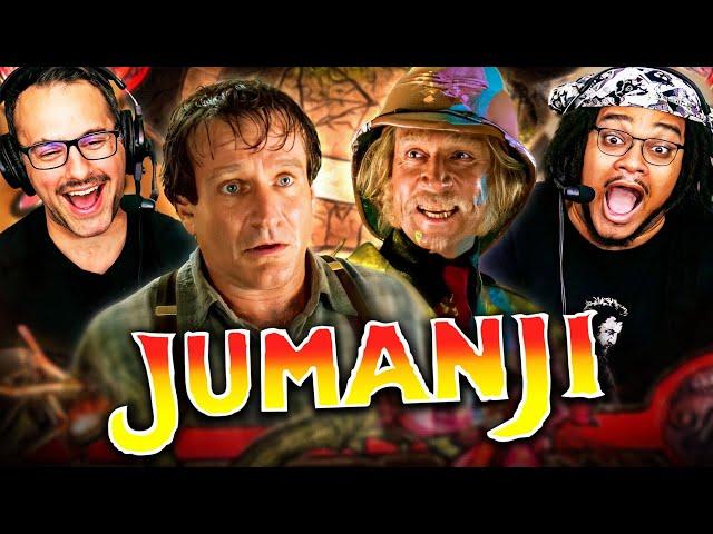 JUMANJI (1995) MOVIE REACTION!! FIRST TIME WATCHING!! Robin Williams | Kirsten Dunst | Review