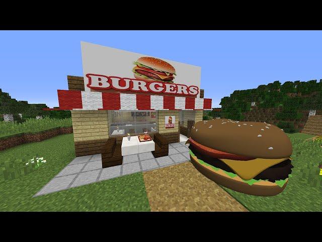 Minecraft Giant Hamburger