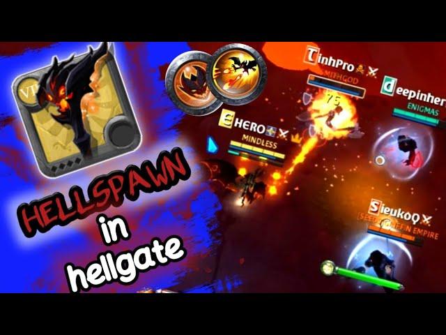 Hellspawn in hellgate 2v2 !! meta build || albion online