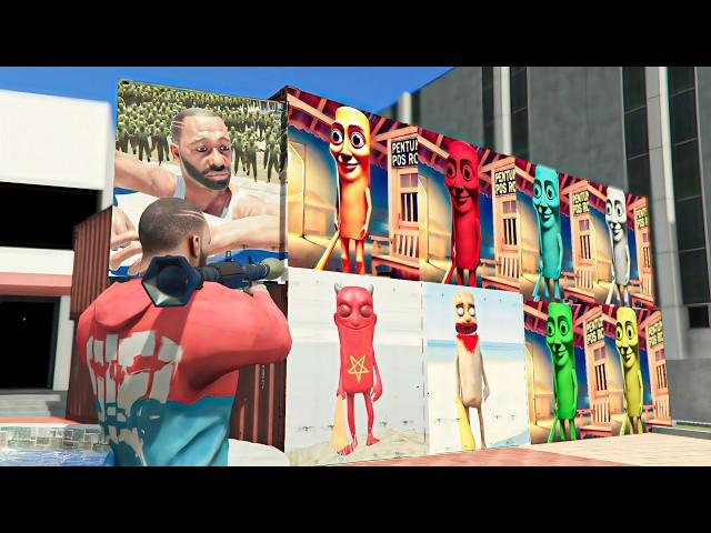 Franklin Open All TUNG TUNG TUNG SAHUR ( Mystery Container ) INDIAN BIKES DRIVING 3D #2