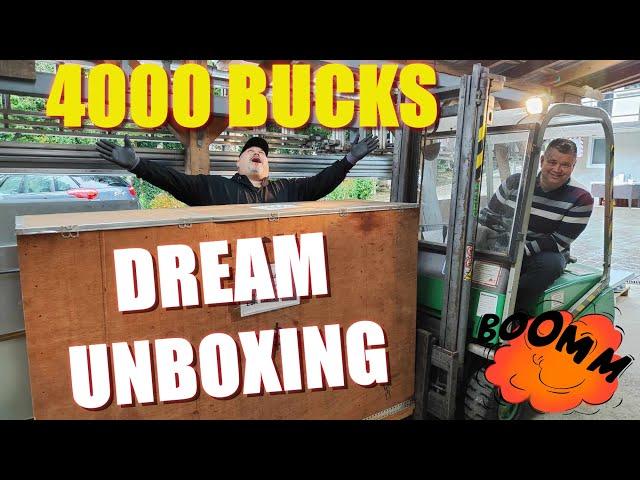 PILOT ROBERT`S 4000 BUCKS worth DREAM Unboxing