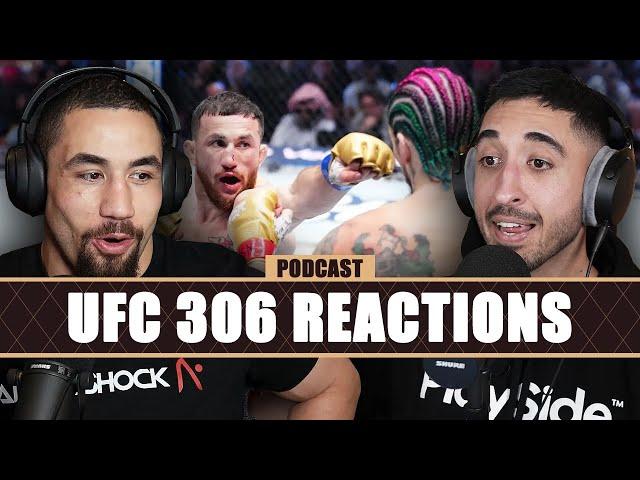 Robert Whittaker REACTS To UFC 306! | MMArcade Podcast (Episode 51)