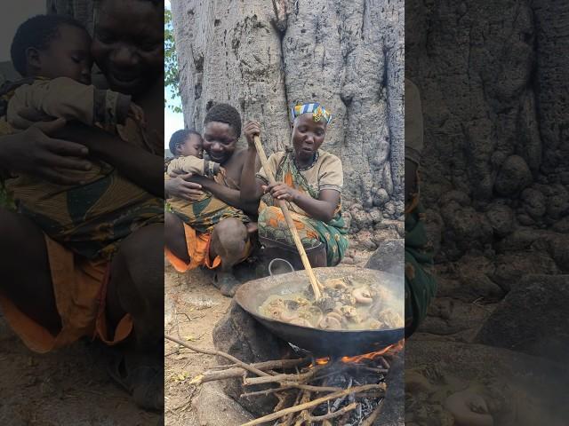 Wow  That's Incredible Delicious Soup Prepared For The Tribe's Lunch ️️️