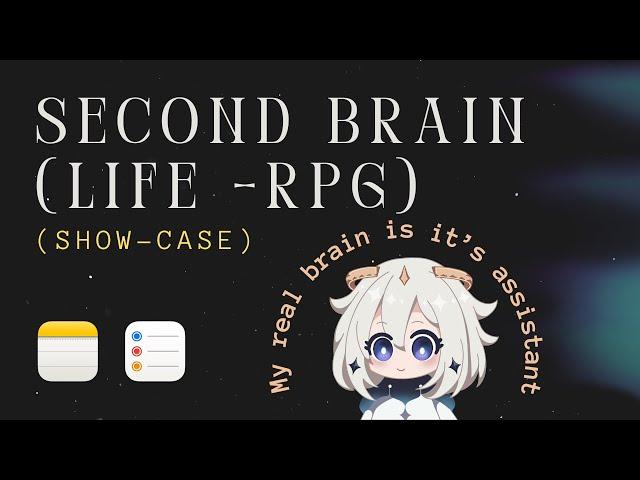 Life-RPG Second Brain System to track your entire life