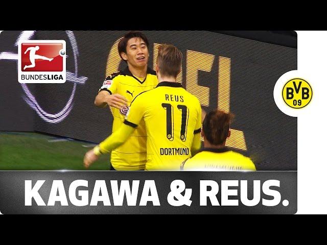 Kagawa's Super Assists for Two-Time Scorer Reus