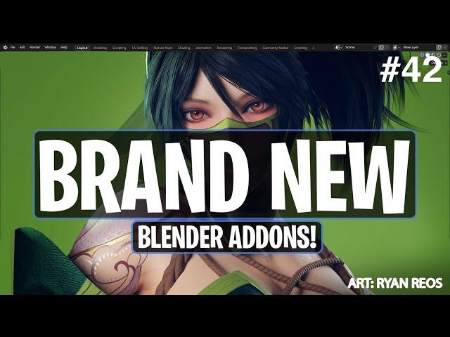 Brand New Blender Addons You Probably Missed! #42