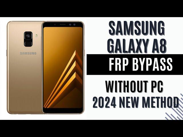 SAMSUNG A8 FRP Bypass Without PC  Google Account Unlock/Remove FRP Lock 2024