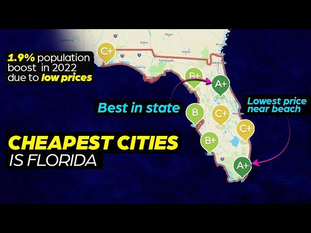 10 Cheapest Towns to Live in Florida for 2024