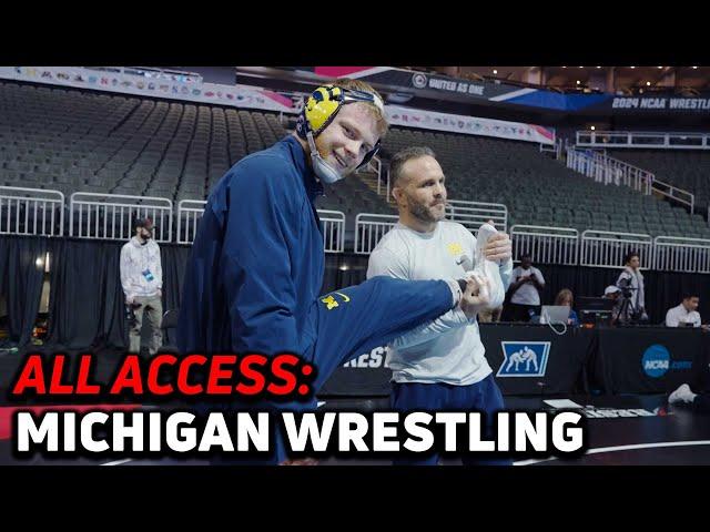 Inside Michigan’s Last Practice Before The 2024 NCAA Tournament