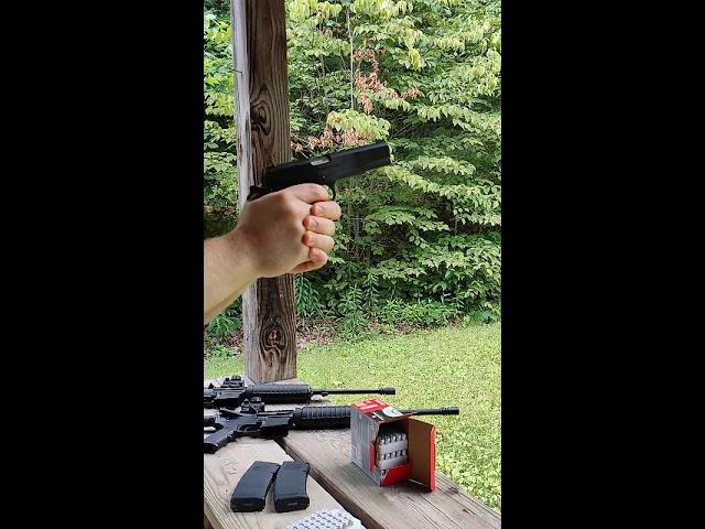 Colt 1911 Slow Motion