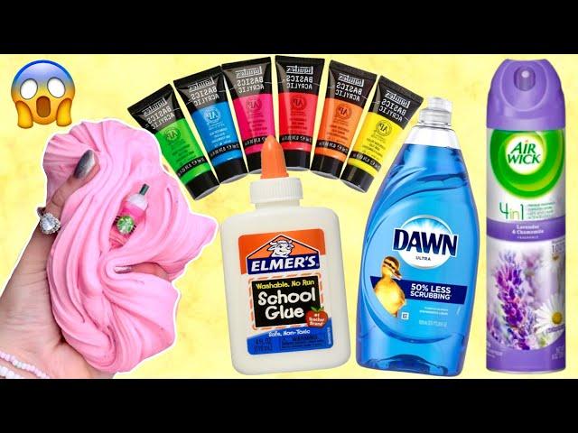 Making Slime With HOUSEHOLD INGREDIENTS Only!  *How to Make Slime at Home*