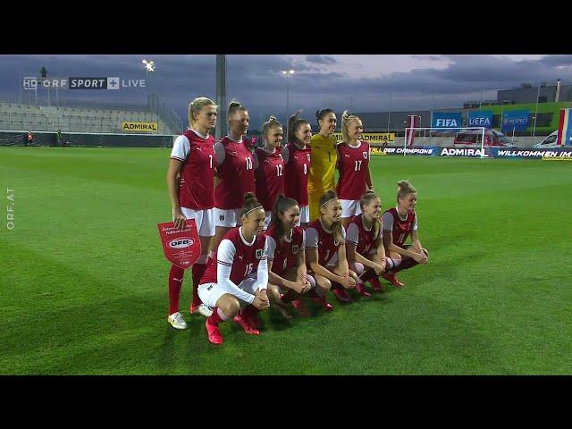 Fußball WM Qualifikation der Damen Österreich - Luxemburg