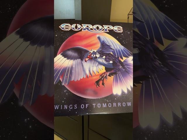 80’s Metal Europe “Wings Of Tomorrow” 1984 Vinyl @europethebandtv #80smetal #vinylrecords