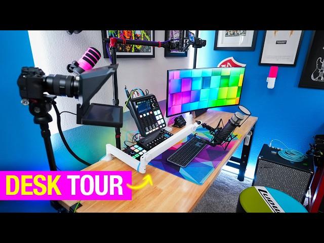 My Totally Revamped Desk Setup for YouTube, Podcasts, and Streaming