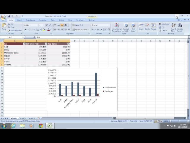 How to Create Word 2007 document from Excel