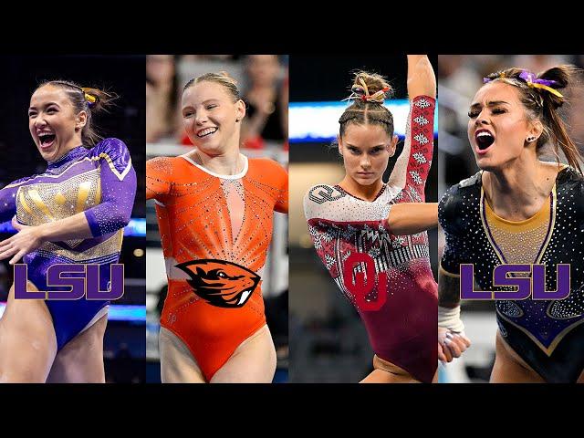 Best floor routines from 2024 NCAA women's gymnastics semifinals