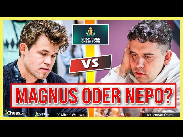 Magnus oder Nepo? Wer gewinnt die Champions Chess Tour 2024?