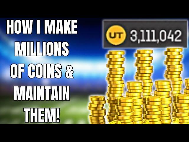 **NEW** HOW I MAKE MILLIONS OF COINS & MAINTAIN THEM! MADDEN 25!