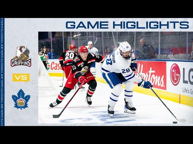 Toronto Marlies vs. Grand Rapids Griffins | Game Highlights | October 23, 2022