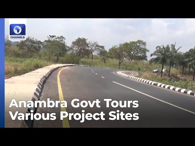 Anambra Govt Tours Various Project Sites