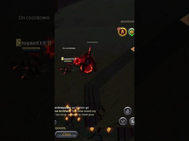 Albion Online solo dungeon boss with batistas #albiononline #albion #short #shorts #solodungeon