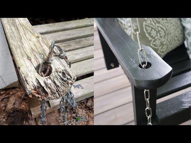 How to save a ROTTING swing in 3 EASY STEPS!