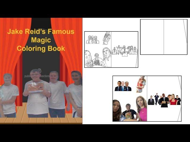 Jake Reid's Famous Magic Coloring Book review