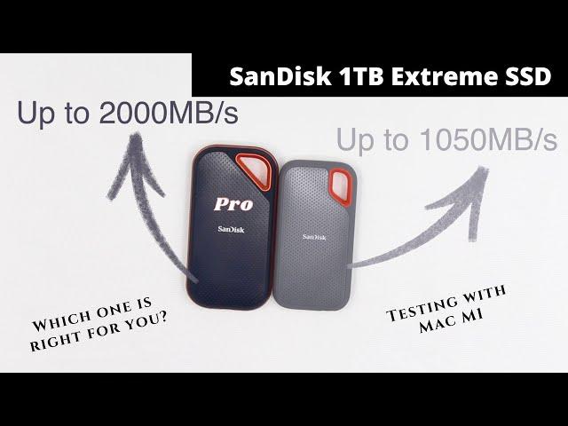 SanDisk NVMe 1TB Extreme and Extreme Pro SSD Review