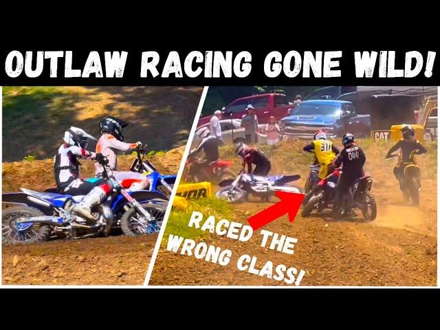 SUPERFAN RACED THE WRONG CLASS! Total Crashfest at Muddy Creek Outlaw NATIONAL