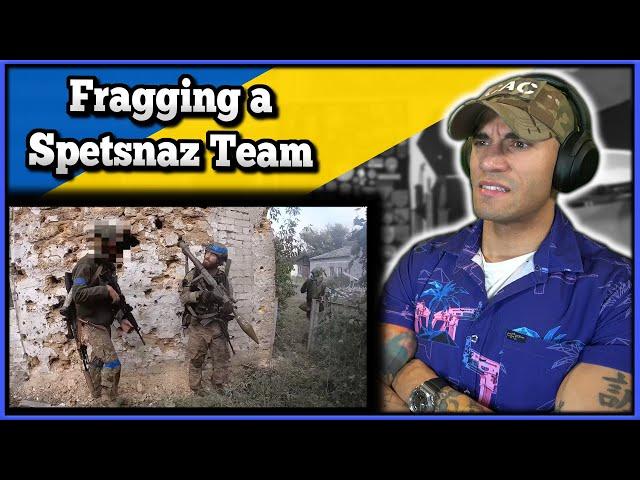 Marine reacts to Accidentally Fragging Spetsnaz in Ukraine