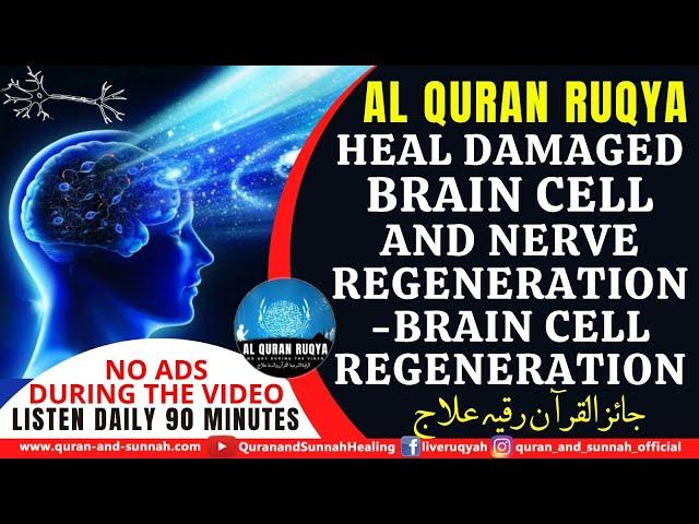 STRONG AL QURAN RUQYAH CURE: HEAL DAMAGED BRAIN CELLS & NERVE REGENERATION | BRAIN CELL REGENERATION