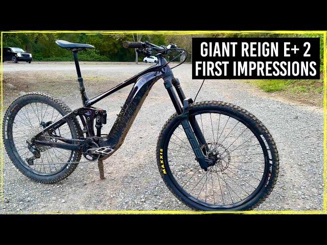 Why I Bought a Giant Reign E+ 2 - Adjusting to an E-Bike