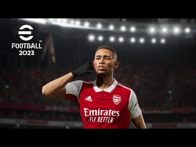 eFootball 2023 - Gameplay - Arsenal vs Manchester United | EMIRATES | PC