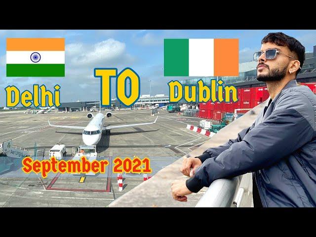 TRAVELLING TO DUBLIN IRELAND from INDIA | DELHI To DUBLIN | Masters IN IRELAND | LUFTHANSA Frankfurt