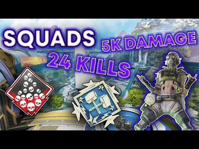 24 KILLS in Apex Quads!