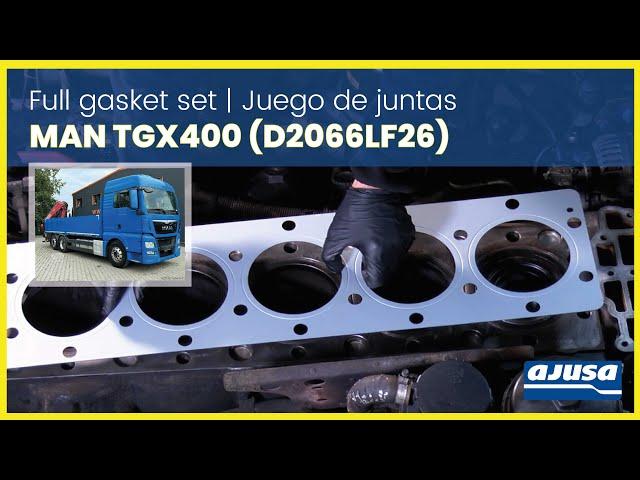 MAN TGX400 D2066LF26 | Engine full gaskets set | Juego de juntas para motor