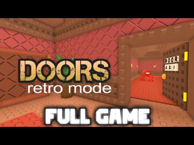 DOORS: "Retro Mode" - (Full Walkthrough) - Roblox