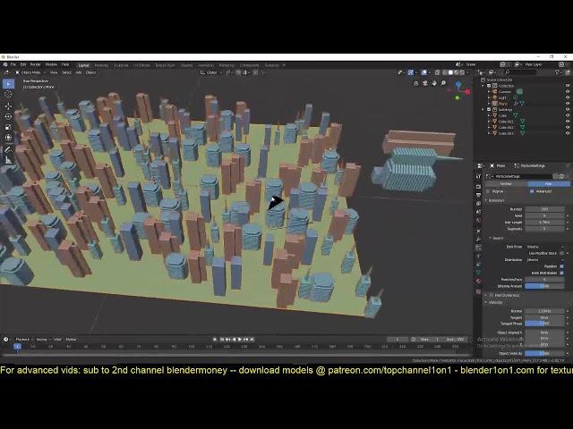 making a realistic city in blender 2.8 tutorial