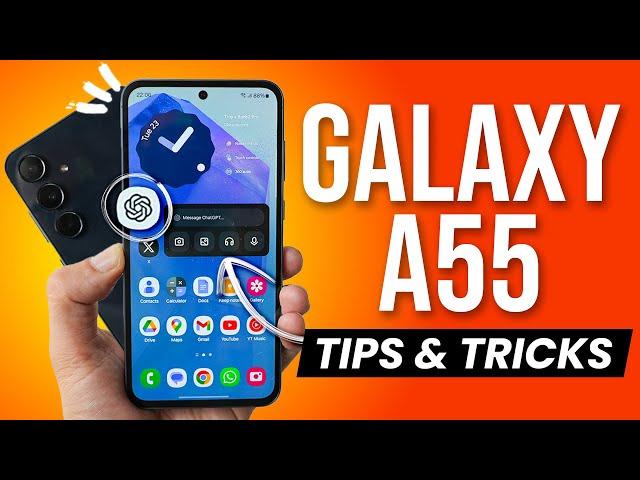 Samsung Galaxy A55 - First 30 Things To Do! ( Tips & Tricks )