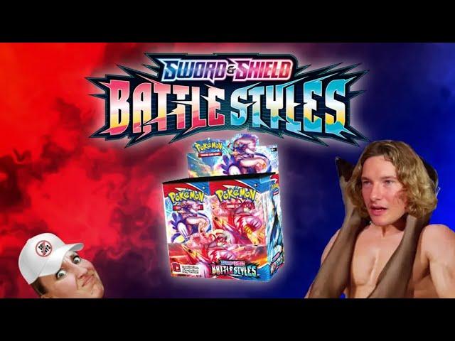 Opening Battle Styles Pokemon Cards With Ash!