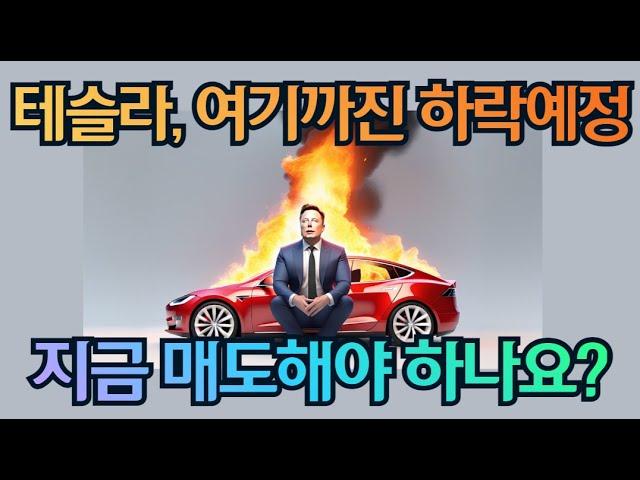 [고버니] 테슬라, 여기까진 하락 예정, 지금 매도해야 하나요?