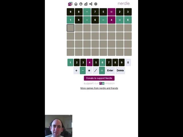 Maths Wordle! Nerdle puzzle for 2 Mar 23