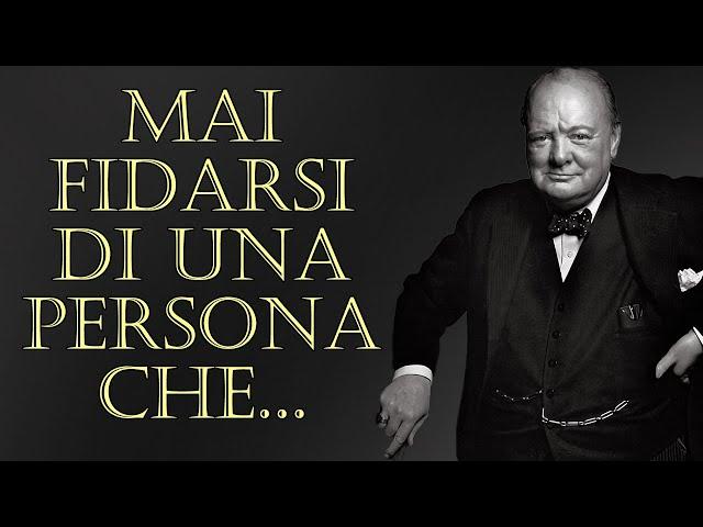 Winston Churchill - Citazioni che stupiscono per la loro saggezza. | Citazioni, aforismi.