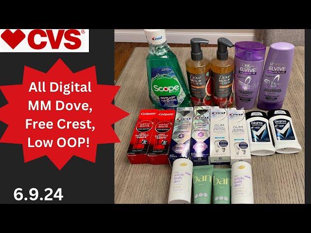 CVS All Digital Freebies, MM, and Low OOP Deals 6/9/24 #cvsdeals