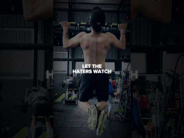 Let The Haters Watch #gymworkout #gymworkout #gymquote #gymmotivation #gymmotivationvideo #gym