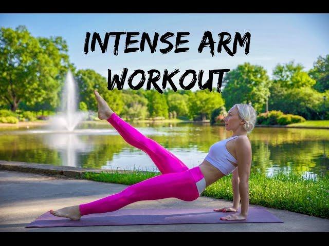 INTENSE ARM WORKOUT  BEST UPPER BODY WORKOUT FOR TONED ARMS