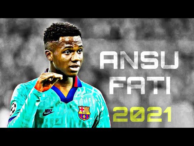 ANSU FATI 2021 ● Wonderkid ● FC Barcelona | Skills, Goals, Dribbling - HD