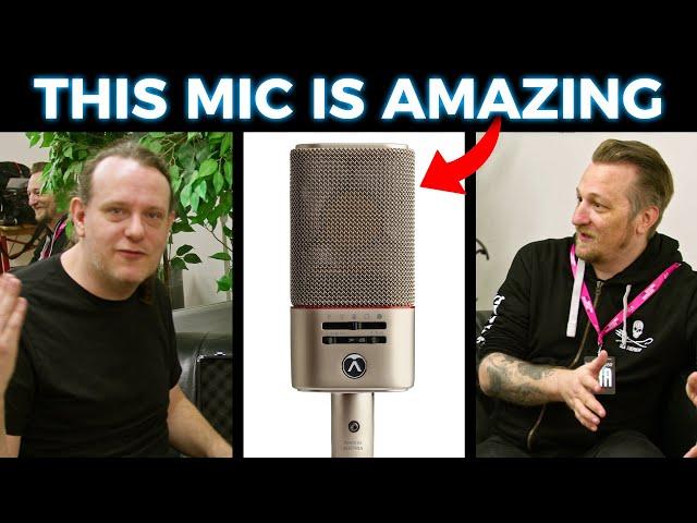 Unboxing the Austrian Audio OC818 Microphone Backstage with Artist Rep Bernd Gossi