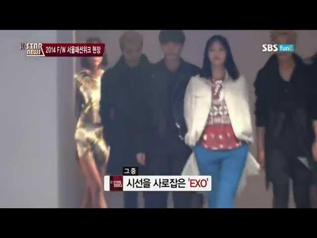 1080p 140326 케이스타뉴스 K-STAR News EXO by플로라